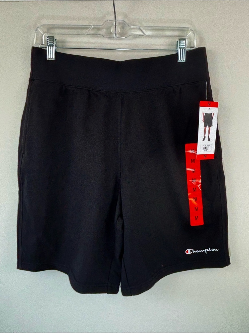NWT Champion black athletic shorts with pockets